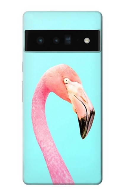 S3708 Pink Flamingo Funda Carcasa Case para Google Pixel 6 Pro