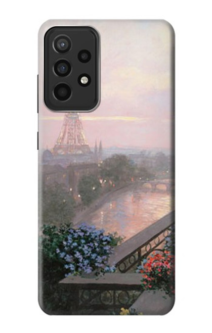 S1443 Terrace in Paris Eifel Funda Carcasa Case para Samsung Galaxy A52s 5G