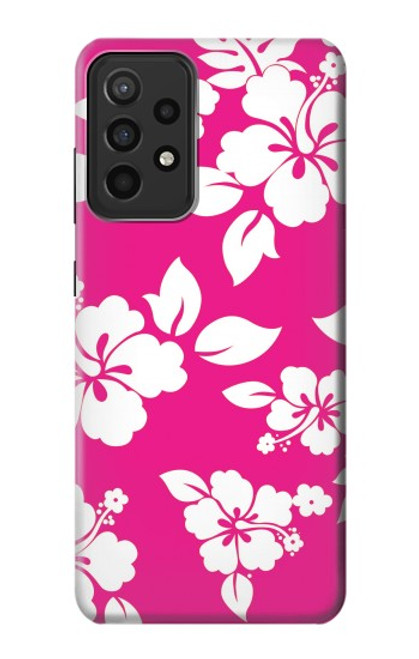 S2246 Hawaiian Hibiscus Pink Pattern Funda Carcasa Case para Samsung Galaxy A52s 5G