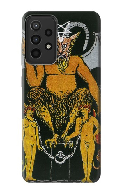 S3740 Tarot Card The Devil Funda Carcasa Case para Samsung Galaxy A52s 5G