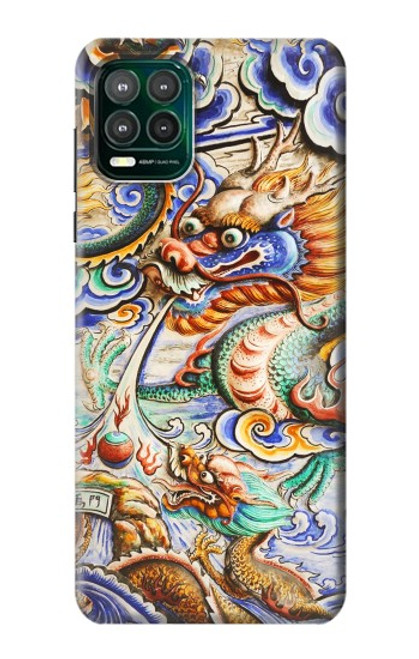 S2584 Traditional Chinese Dragon Art Funda Carcasa Case para Motorola Moto G Stylus 5G