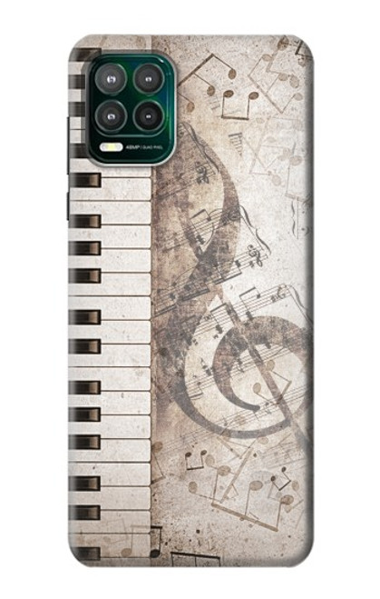 S3390 Music Note Funda Carcasa Case para Motorola Moto G Stylus 5G
