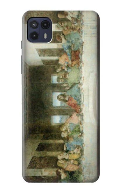 S0173 Leonardo DaVinci The Last Supper Funda Carcasa Case para Motorola Moto G50 5G [for G50 5G only. NOT for G50]