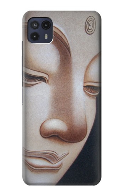 S1255 Buddha Face Funda Carcasa Case para Motorola Moto G50 5G [for G50 5G only. NOT for G50]