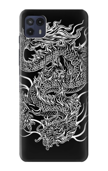 S1943 Dragon Tattoo Funda Carcasa Case para Motorola Moto G50 5G [for G50 5G only. NOT for G50]