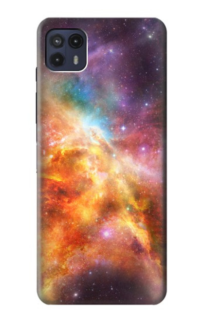 S1963 Nebula Rainbow Space Funda Carcasa Case para Motorola Moto G50 5G [for G50 5G only. NOT for G50]