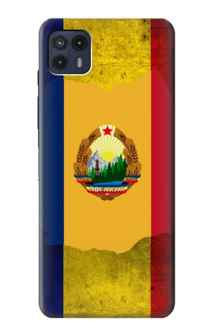 S3021 Romania Flag Funda Carcasa Case para Motorola Moto G50 5G [for G50 5G only. NOT for G50]