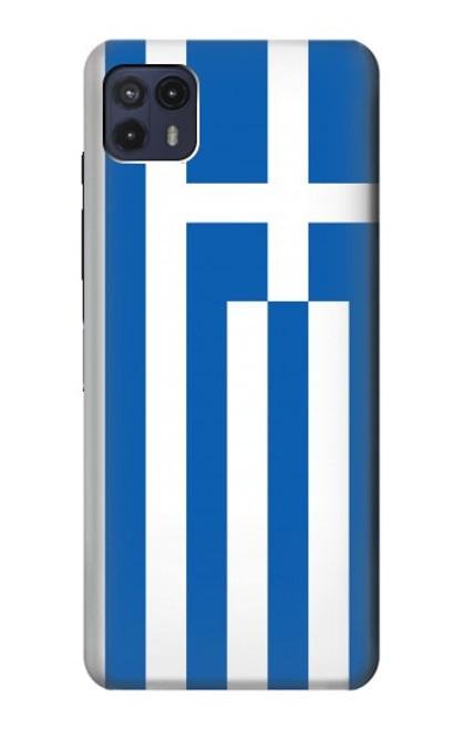 S3102 Flag of Greece Funda Carcasa Case para Motorola Moto G50 5G [for G50 5G only. NOT for G50]