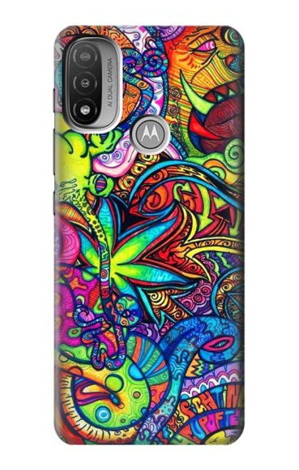 S3255 Colorful Art Pattern Funda Carcasa Case para Motorola Moto E20,E30,E40