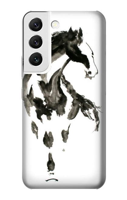 S1031 Horse Paintbrush Funda Carcasa Case para Samsung Galaxy S22