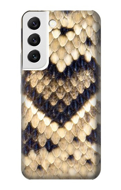 S3417 Diamond Rattle Snake Graphic Print Funda Carcasa Case para Samsung Galaxy S22
