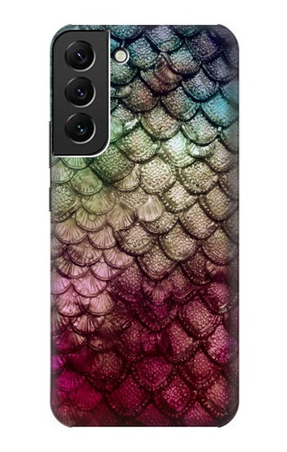 S3539 Mermaid Fish Scale Funda Carcasa Case para Samsung Galaxy S22 Plus