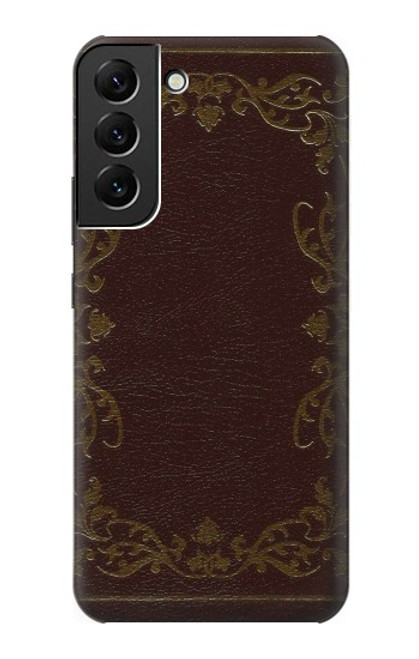 S3553 Vintage Book Cover Funda Carcasa Case para Samsung Galaxy S22 Plus