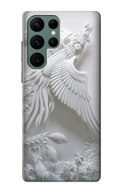 S0516 Phoenix Carving Funda Carcasa Case para Samsung Galaxy S22 Ultra