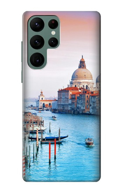 S0982 Beauty of Venice Italy Funda Carcasa Case para Samsung Galaxy S22 Ultra