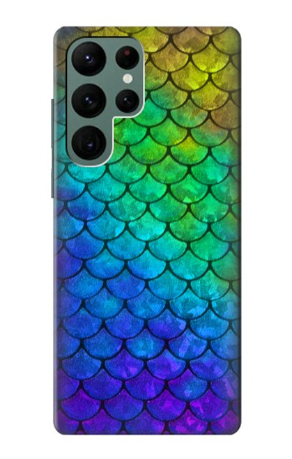 S2930 Mermaid Fish Scale Funda Carcasa Case para Samsung Galaxy S22 Ultra