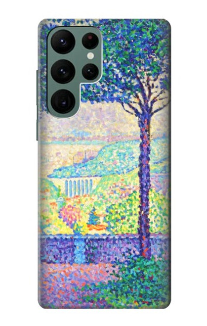 S3349 Paul Signac Terrace of Meudon Funda Carcasa Case para Samsung Galaxy S22 Ultra