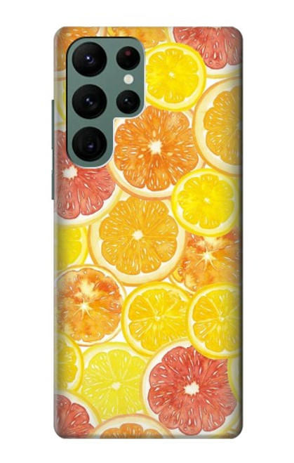 S3408 Lemon Funda Carcasa Case para Samsung Galaxy S22 Ultra