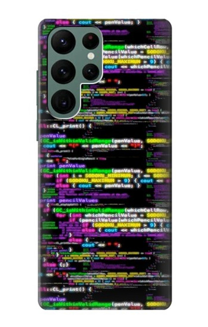 S3420 Coding Programmer Funda Carcasa Case para Samsung Galaxy S22 Ultra