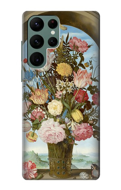 S3749 Vase of Flowers Funda Carcasa Case para Samsung Galaxy S22 Ultra