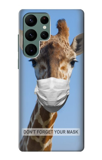 S3806 Funny Giraffe Funda Carcasa Case para Samsung Galaxy S22 Ultra