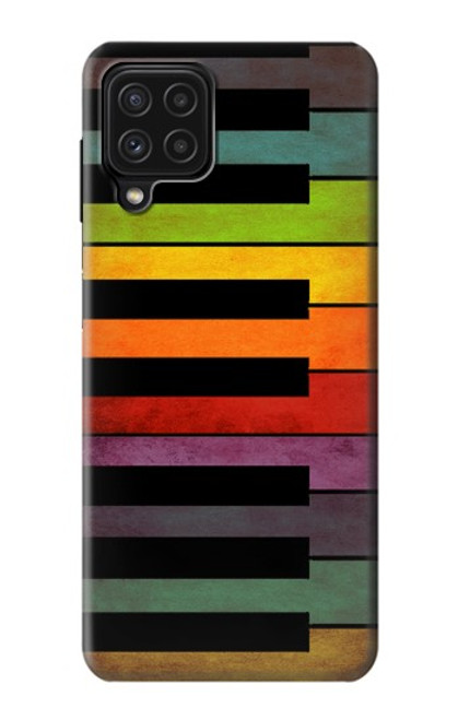 S3451 Colorful Piano Funda Carcasa Case para Samsung Galaxy M22