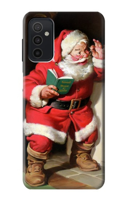 S1417 Santa Claus Merry Xmas Funda Carcasa Case para Samsung Galaxy M52 5G