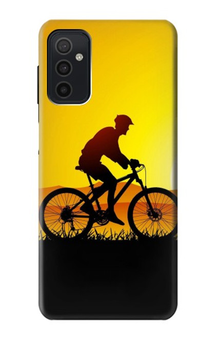 S2385 Bicycle Bike Sunset Funda Carcasa Case para Samsung Galaxy M52 5G