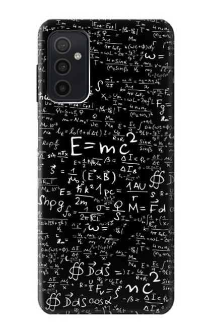 S2574 Mathematics Physics Blackboard Equation Funda Carcasa Case para Samsung Galaxy M52 5G