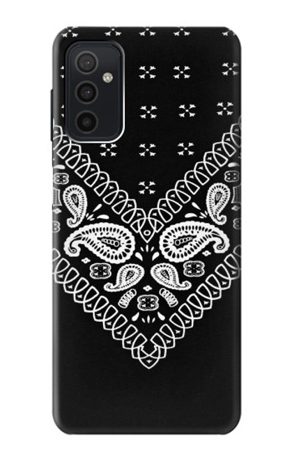 S3363 Bandana Black Pattern Funda Carcasa Case para Samsung Galaxy M52 5G