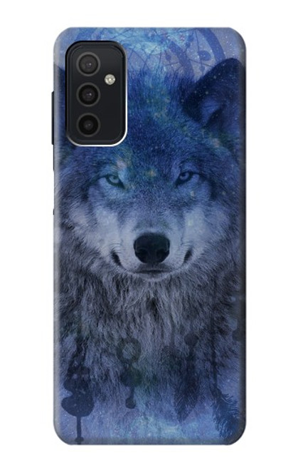 S3410 Wolf Dream Catcher Funda Carcasa Case para Samsung Galaxy M52 5G