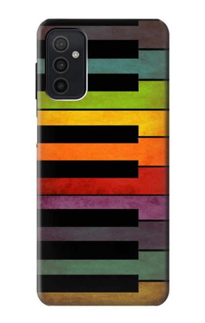 S3451 Colorful Piano Funda Carcasa Case para Samsung Galaxy M52 5G