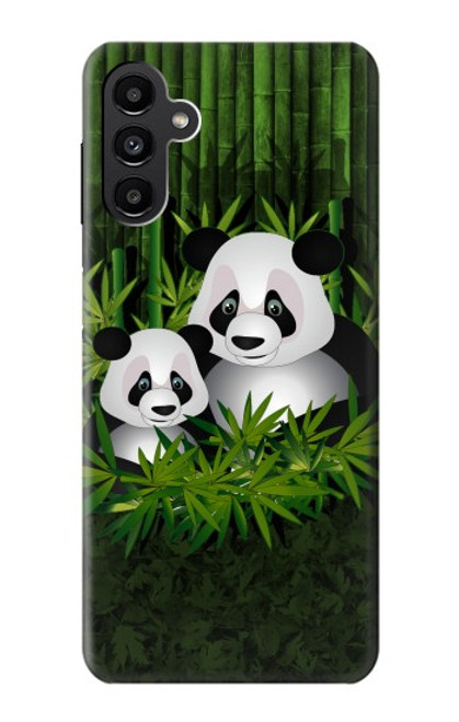 S2441 Panda Family Bamboo Forest Funda Carcasa Case para Samsung Galaxy A13 5G