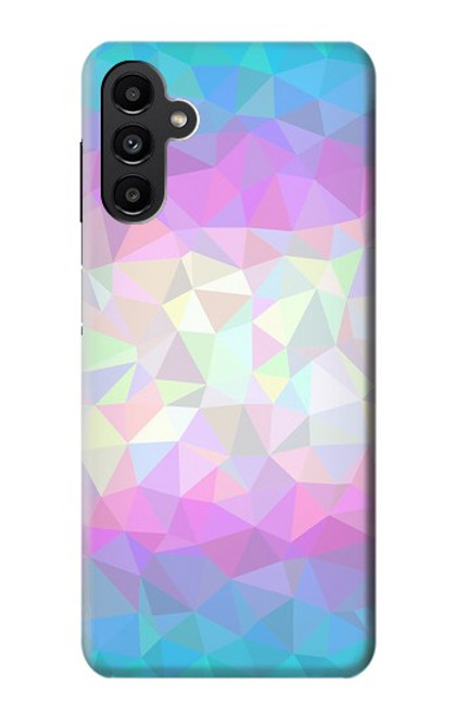 S3747 Trans Flag Polygon Funda Carcasa Case para Samsung Galaxy A13 5G