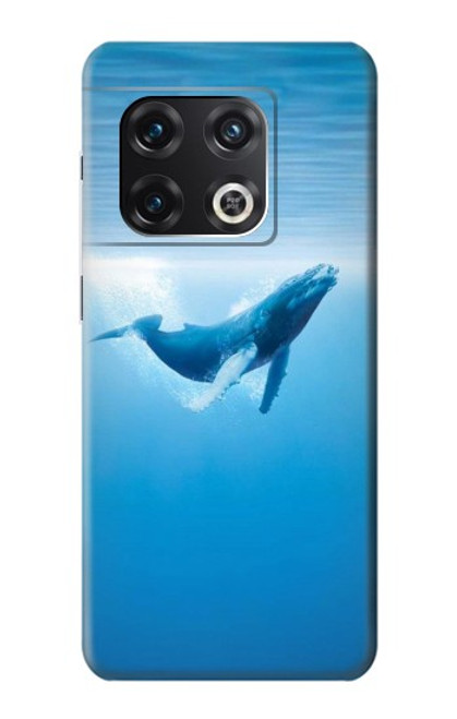 S0843 Blue Whale Funda Carcasa Case para OnePlus 10 Pro