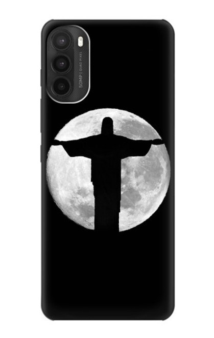 S2511 Jesus Statue Christ Rio de Janeiro Funda Carcasa Case para Motorola Moto G71 5G