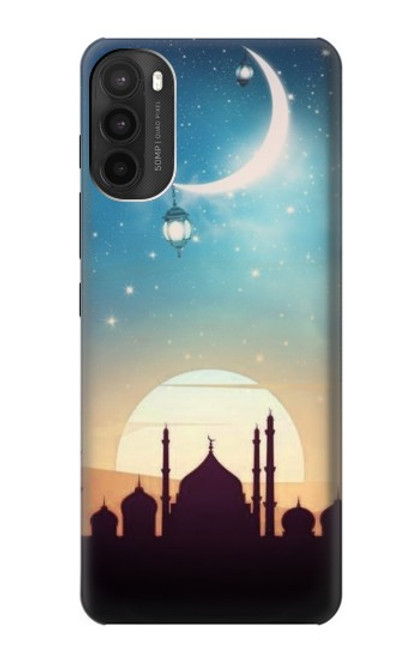 S3502 Islamic Sunset Funda Carcasa Case para Motorola Moto G71 5G