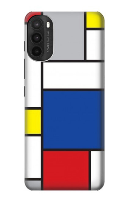 S3536 Modern Art Funda Carcasa Case para Motorola Moto G71 5G