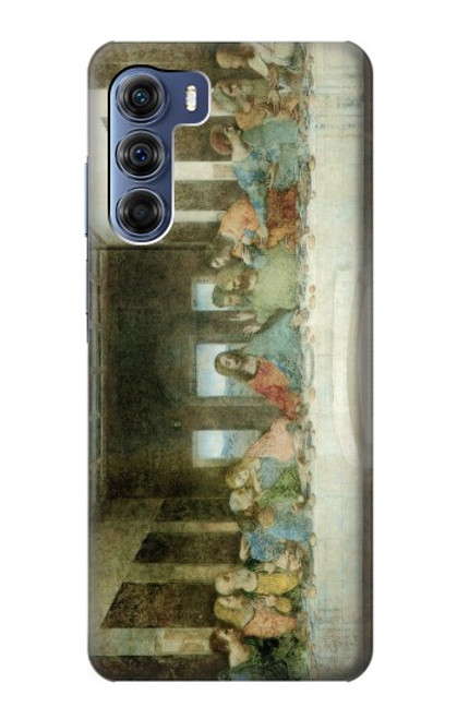 S0173 Leonardo DaVinci The Last Supper Funda Carcasa Case para Motorola Edge S30