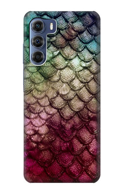 S3539 Mermaid Fish Scale Funda Carcasa Case para Motorola Edge S30