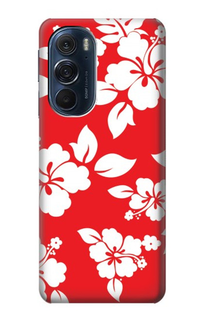 S1949 Hawaiian Hibiscus Pattern Funda Carcasa Case para Motorola Edge X30