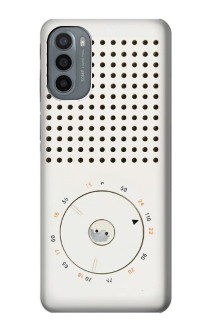 S1857 Retro Transistor Radio Funda Carcasa Case para Motorola Moto G31