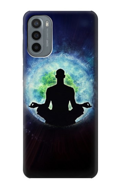S2527 Yoga Nature Universe Funda Carcasa Case para Motorola Moto G31