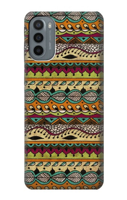 S2860 Aztec Boho Hippie Pattern Funda Carcasa Case para Motorola Moto G31