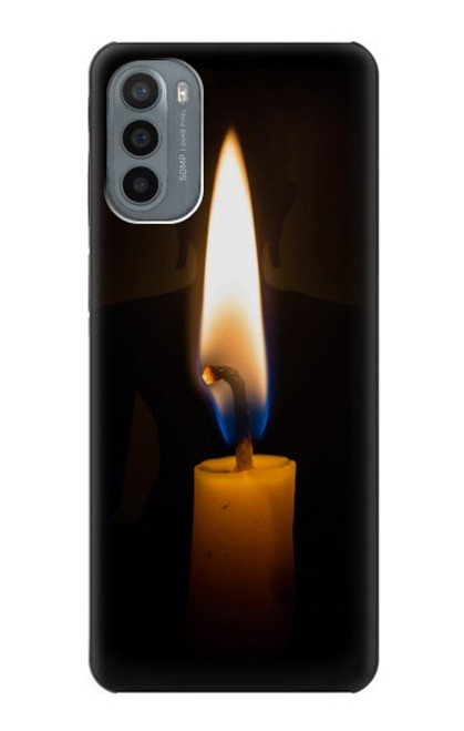 S3530 Buddha Candle Burning Funda Carcasa Case para Motorola Moto G31