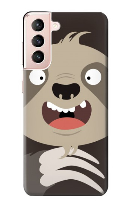 S3855 Sloth Face Cartoon Funda Carcasa Case para Samsung Galaxy S21 5G