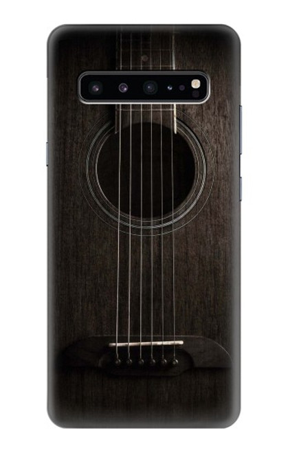 S3834 Old Woods Black Guitar Funda Carcasa Case para Samsung Galaxy S10 5G