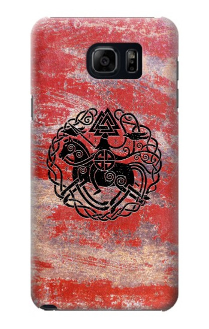 S3831 Viking Norse Ancient Symbol Funda Carcasa Case para Samsung Galaxy S6 Edge Plus