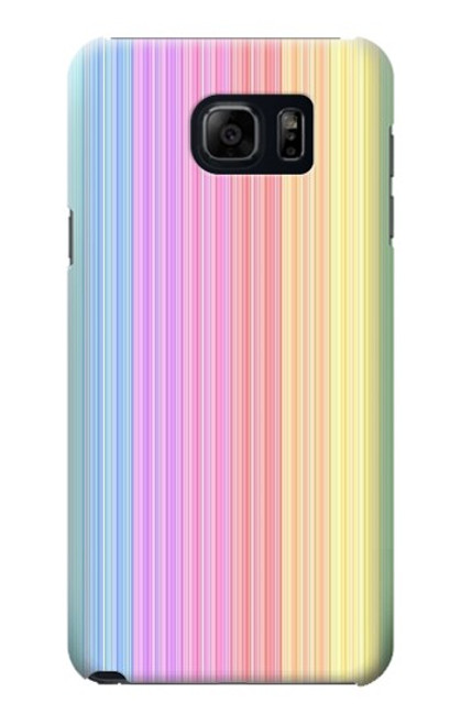 S3849 Colorful Vertical Colors Funda Carcasa Case para Samsung Galaxy S6 Edge Plus