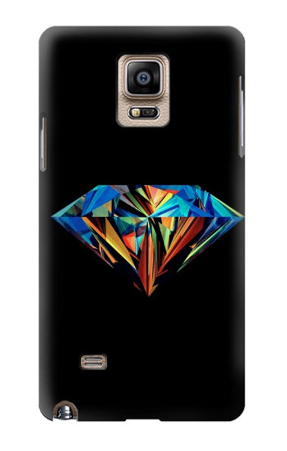 S3842 Abstract Colorful Diamond Funda Carcasa Case para Samsung Galaxy Note 4